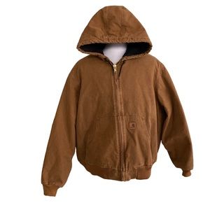 Carhartt  Quilted Flannel Lined Duck Canvas Jacket Men's Size 2XL